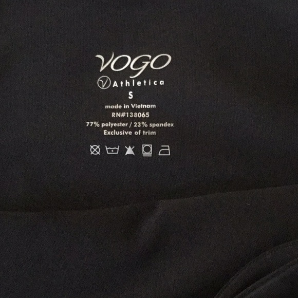 VOGO ATHLETICA SUPER HIGH WAIST LEGGINGS - Picture 3 of 5
